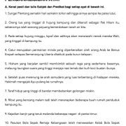 Latihan Subjek dan Predikat PT3  Jawapan Bahasa Melayu