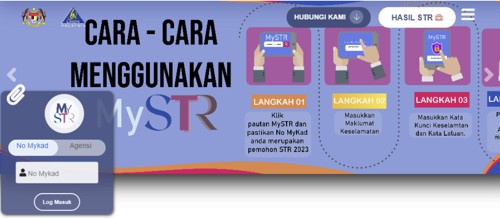 bantuantunai.hasil.gov.my login masuk mystr daftar semakan kemaskini