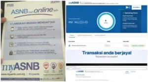 cara buka akaun asb anak online