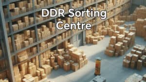pusat logistik ddr sorting centre shopee lazada