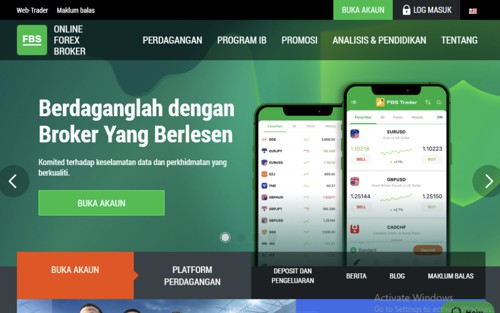 cara buka akaun forex register fbs malaysia