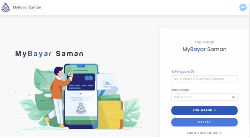 cek saman pdrm
