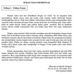 Ujian Lisan Bertutur Bahasa Melayu PT3 (Contoh Soalan)