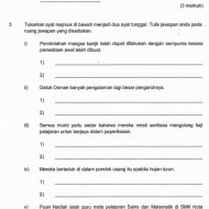 Contoh Soalan Percubaan Bahasa Melayu PT3 Tahun Ini