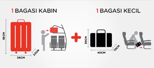 check in airasia baggage size