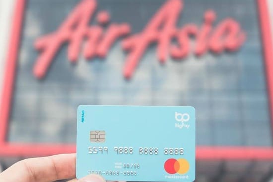 Big Pay AirAsia: Kad Mastercard (Belanja + Kumpul Points)