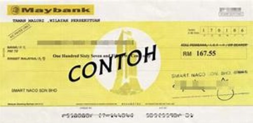 cek cheque deposit maybank