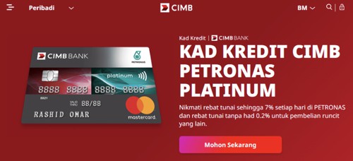 credit card bank malaysia