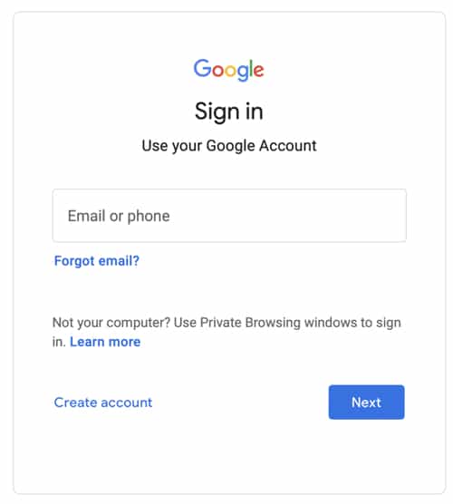 daftar google gmail login