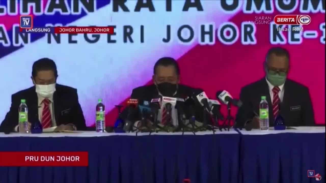 Johor result 2022 prn Keputusan PRU