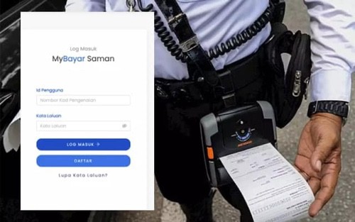 Saman my register bayar Malaysia’s police