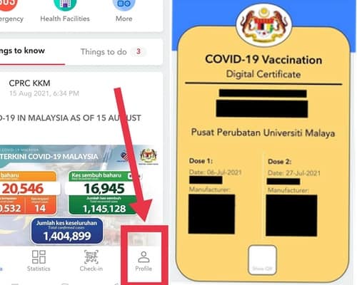 Pahang covid semakan vaksin How To